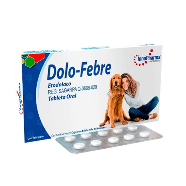Dolo-Febre Caja Con 15 Tabletas - Innopharma Dolo-Febre Caja Con 15 Tabletas - Innopharma